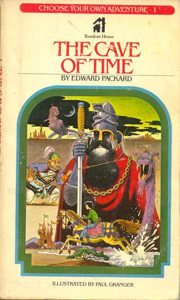 Cover of The Cave of Time by Edward Packard