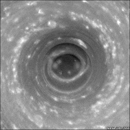 South Pole storm wall on Saturn